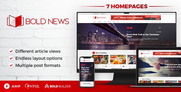 Bold News - Magazine & Newspaper