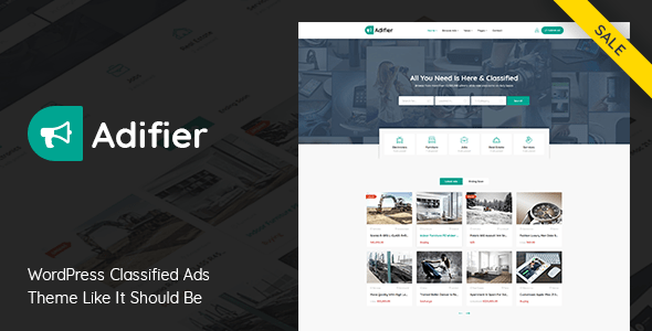 Adifier - Classified Ads WordPress Theme