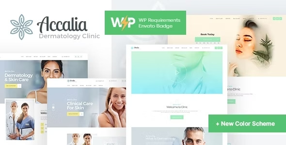 Accalia | Dermatology Clinic WordPress Theme