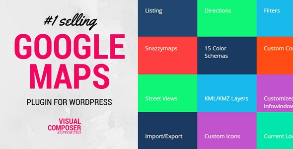 Advanced Google Maps Plugin for Wordpress