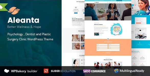 Aleanta - Psychology Consulting Theme