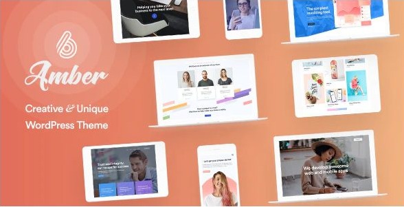 Amber Six | Creative and Multipurpose WordPress Theme