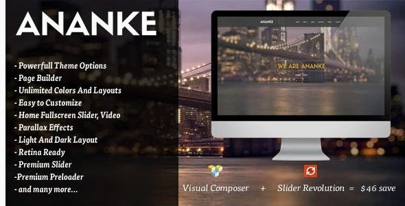 Ananke - One Page Parallax WordPress Theme