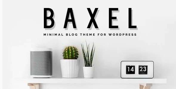 Baxel - Minimal Blog Theme for WordPress