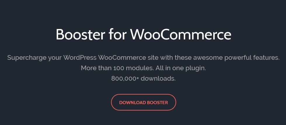 Booster Plus for WooCommerce plugin