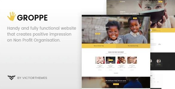 Groppe - Nonprofit WordPress Theme