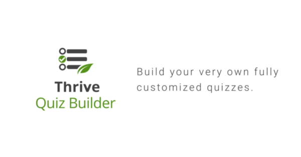 Thrive Themes Quiz Builder Plugin