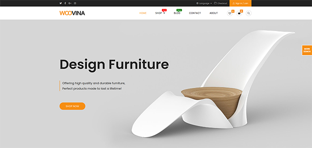 Woovina WooCommerce Theme