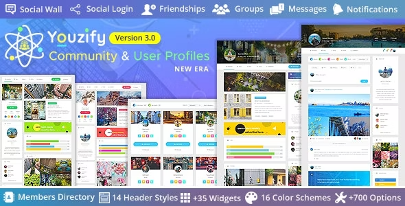 Youzer - Buddypress Community + Addons