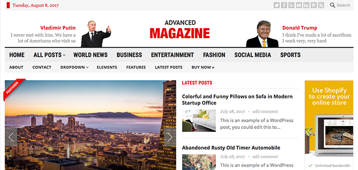 HappyThemes – Advanced Magazine Pro