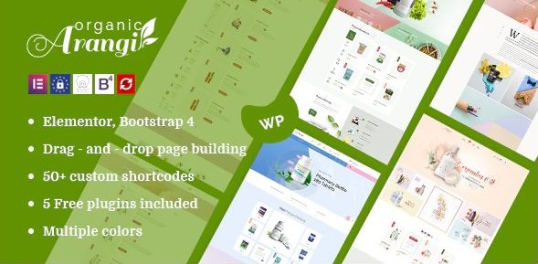 Arangi - Organic WooCommerce Theme