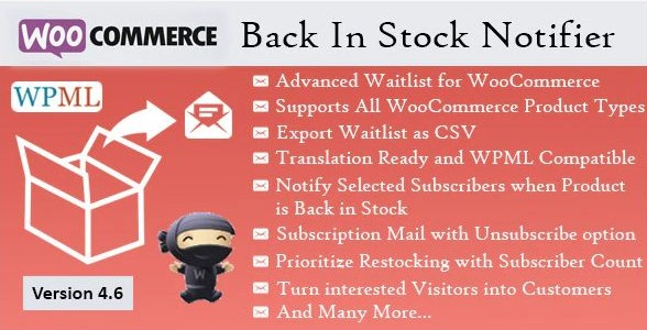Back In Stock Notifier - WooCommerce Waitlist Pro