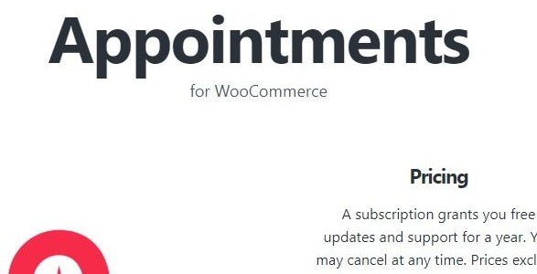 BookingWP WooCommerce Appointments