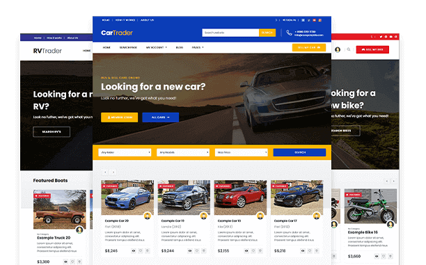 PremiumPress Auto Dealer Theme for WordPress