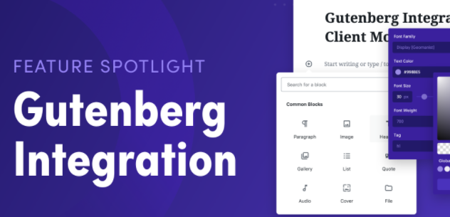Oxygen Builder Gutenberg Add-on