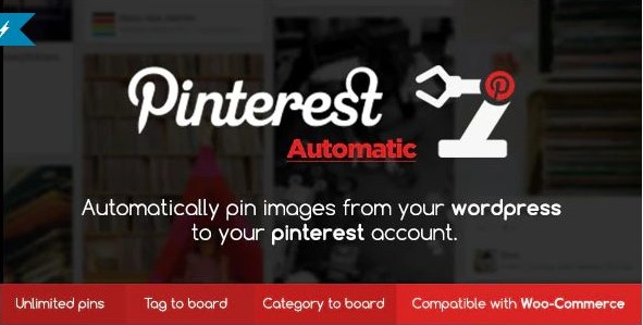Pinterest Automatic Pin Wordpress Plugin