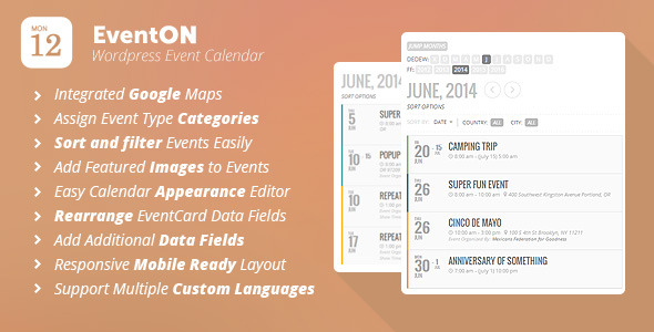 EventON - Api Add-on