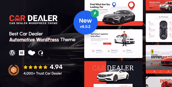 Car Dealer - Automotive Responsive WordPress Theme