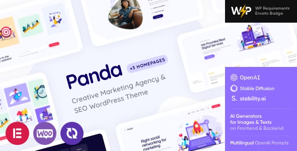 Panda - Marketing Agency Theme