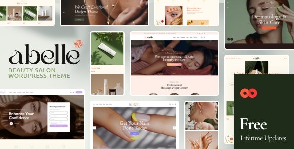 Abelle  Beauty Salon Elementor WordPress Theme