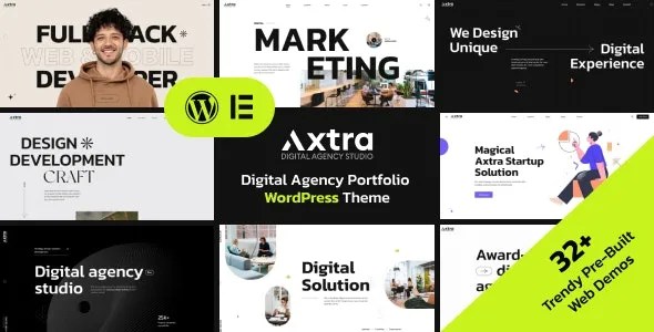 Axtra | Digital Agency Creative Portfolio Theme