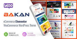 Bakan  eCommerce Elementor WooCommerce WordPress Theme