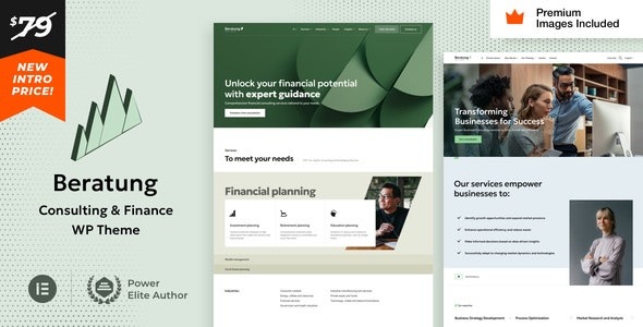 Beratung  Consulting & Finance WordPress Theme