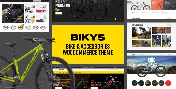 Bikys  Bike & Accessories Woocommerce Theme