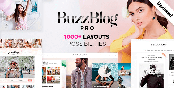Buzz  – Lifestyle Blog & Magazine WordPress Theme