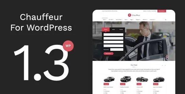 Chauffeur  Limousine, Transport And Car Hire WP Theme