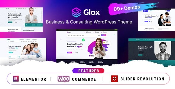 Glox  Business & Consulting WordPress Theme