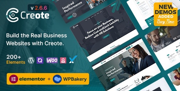 Creote  Corporate & Consulting Business WordPress Theme