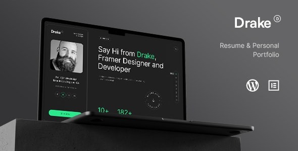 Drake - Personal Portfolio Theme
