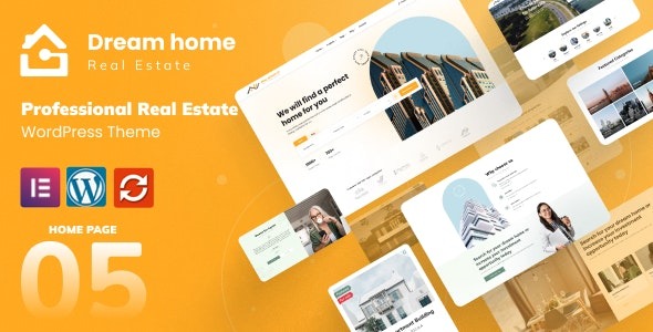 DreamHome  Real Estate WordPress Theme