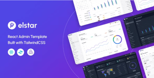 Elstar - React Admin Tailwind Template (React 18)