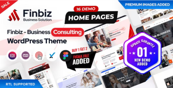 Finbiz  Consulting Business WordPress Theme