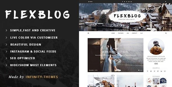 Flexblog  A Personal WordPress Blog Theme