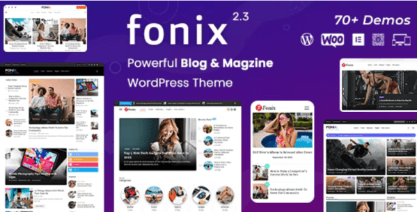 Fonix  Newspaper & Magazine WordPress Theme