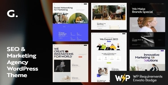 Granola  SEO & Marketing Agency WordPress Theme