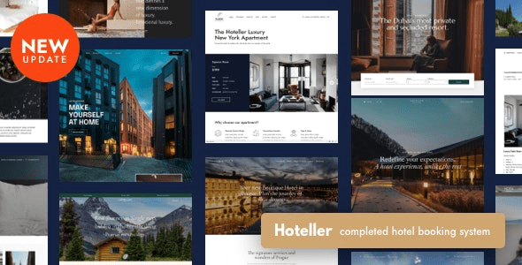Hoteller Hotel Booking WordPress