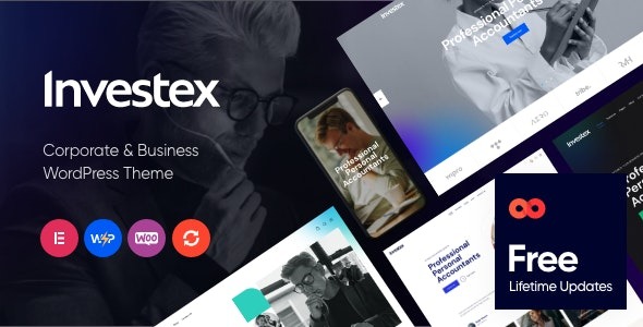 Investex  Corporate Business & Accounting WordPress Theme