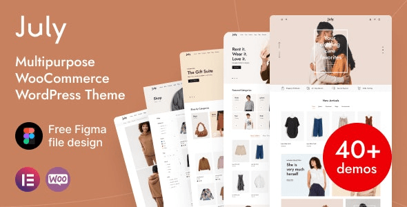 July  eCommerce WordPress Theme
