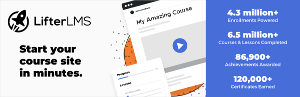 LifterLMS - Create & Sell Online Courses with WordPress + Addons