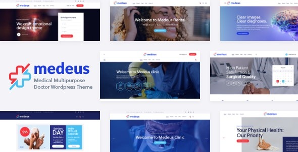 Medeus  Medical Multipurpose Doctor WordPress Theme