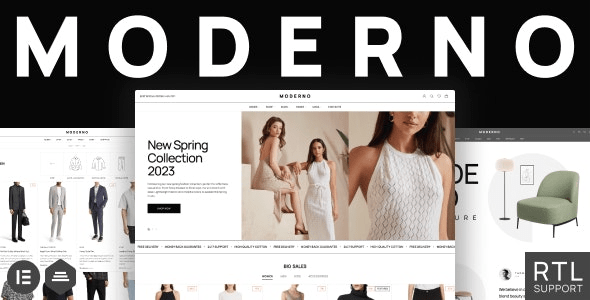 Moderno – Fashion & Furniture Store WooCommerce Theme
