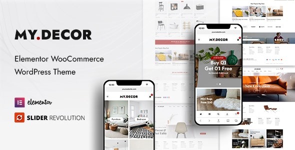MyDecor  Elementor WooCommerce WordPress Theme