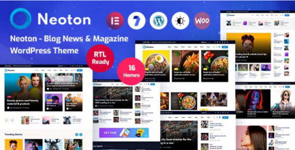 Neoton  News Magazine WordPress Theme