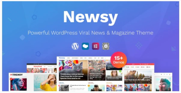 Newsy  Viral News & Magazine WordPress Theme