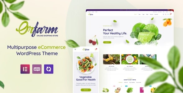 Orfarm  Multipurpose eCommerce WordPress Theme