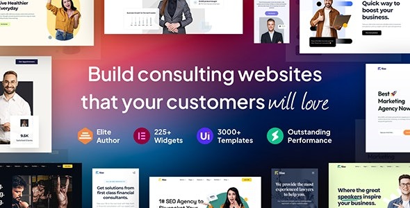Rise  Business & Consulting WordPress Theme